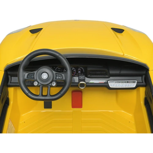 Детский электромобиль Bambi Racer Maserati белый (M 4993EBLR-1): Материал корпуса пластик