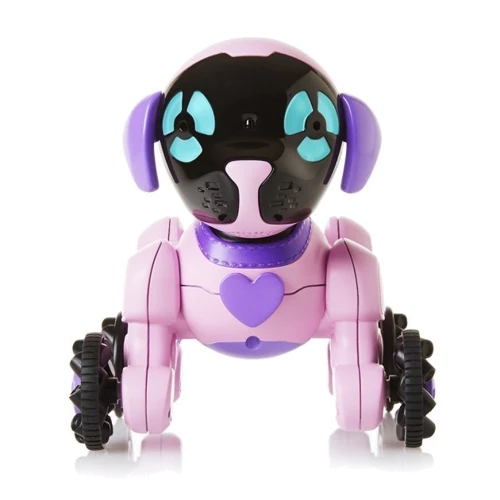 Маленький щенок WowWee Чип (розовый) фото 6