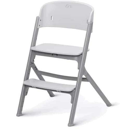 Стульчик для кормления с шезлонгом Kinderkraft Igee Calmee Cloudy Grey (KHIGCA00GRY0000)