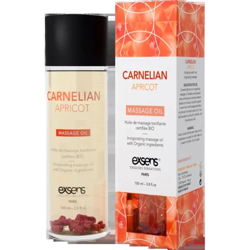 Распродажа! Массажное масло EXSENS Carnelian Apricot (бодрящее с сердоликом) 100мл (срок 09.2020): Тип Масло