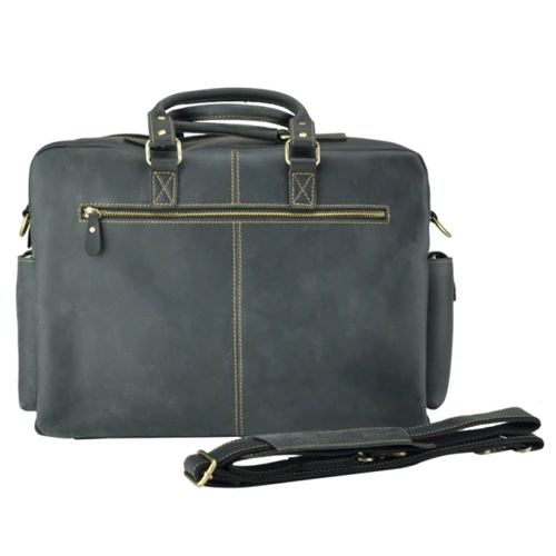 Tiding Bag Leather Bag Grey (7028RA) for MacBook 15": Тип аксессуара сумка
