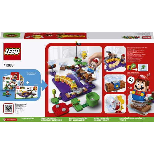 LEGO Super Mario Ядовитое болото гусеницы. Дополнительный уровень (71383): Серия Super Mario