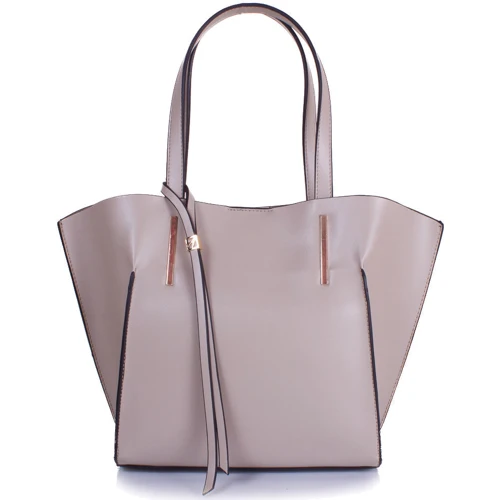 Женская сумка тоут Amelie Galanti бежевая (A976145-cream)