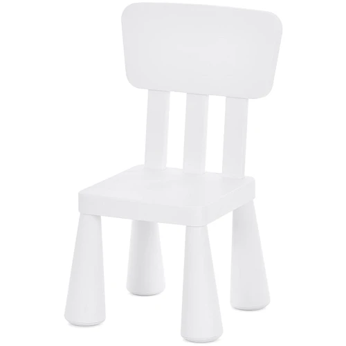 Детский столик с 2-мя стульями Bambi белый (M 6176-1)