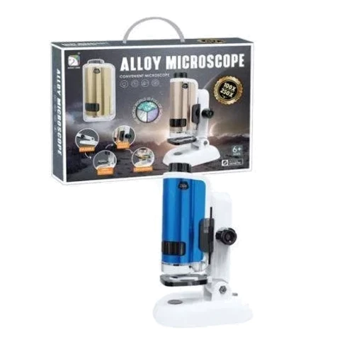 Мікроскоп дитячий MIC Alloy Microscope (синій) (SD662)