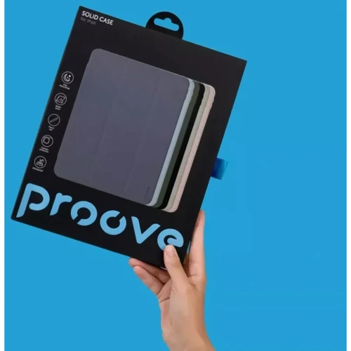 Аксессуар для iPad Proove Solid Case Gray for iPad 10.9 (2022 / 2024) / iPad 11 2025: Материал Пластик