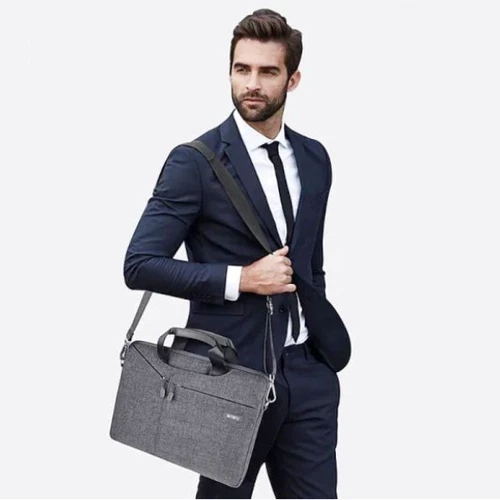 Сумка для ноутбуков WIWU 15.6" Bag Grey (6973218931555) фото 8