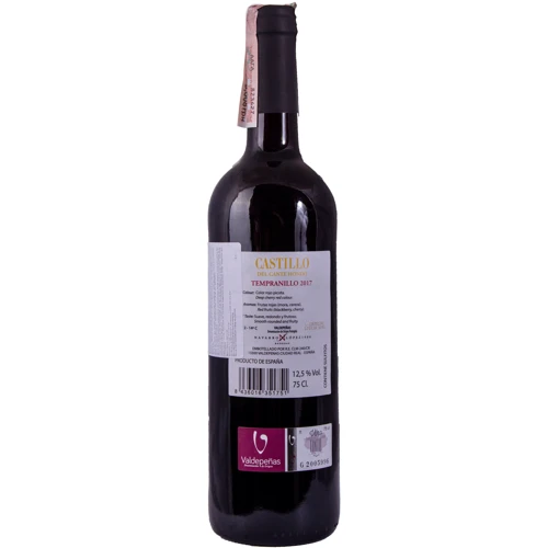Вино Castillo del Cante Hondo Tempranillo красное сухое 0.75 л (FSH_8436016351751): Страна производитель Испания