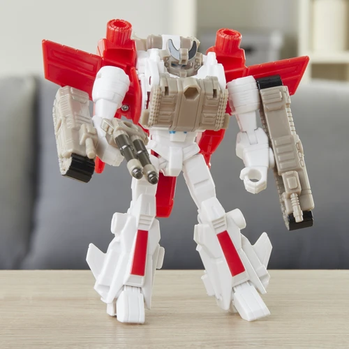 Transformers Hasbro Фигурка Трансформеры Кибервселенная Спарк Армор 13см TRA Cyberverse Spark Armor Jetfire E4219_E4296: Функциональные характеристики Наличие аксессуаров