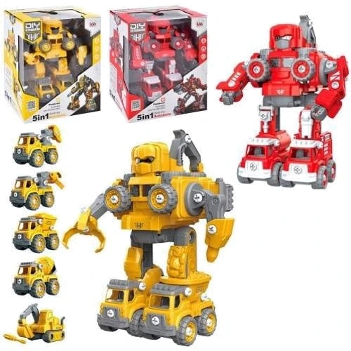 Конструктор LeiMengToys трансформер 5 в 1 (LM905-906-A)