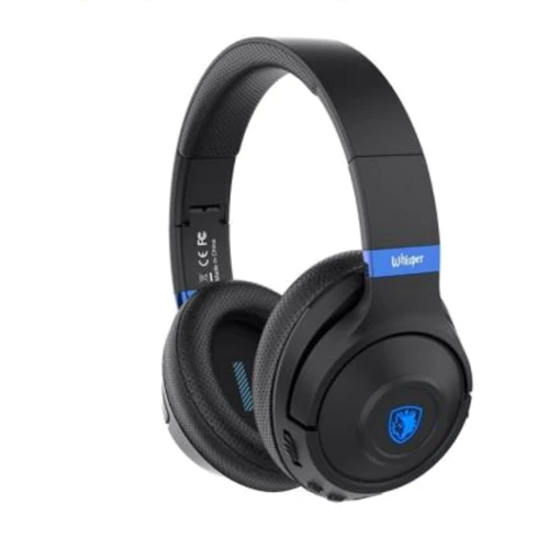 Навушники Sades SA-205 Whisper Black/Blue (SA205BKB): Час роботи, ч 32