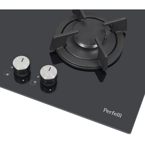 Варочная поверхность газовая Perfelli HGG 614 BL-1: Размеры для встраивания (ШxГ) 56x49 см