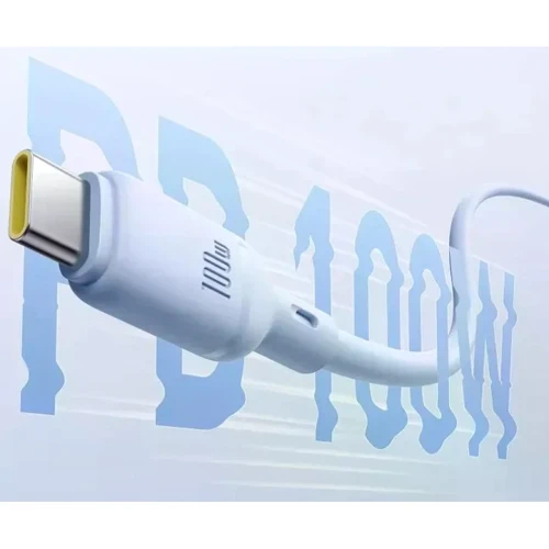 Кабель Baseus Cable USB-C to USB-C Silky Series 100W 1m Blue (P10377704313-00) фото 7