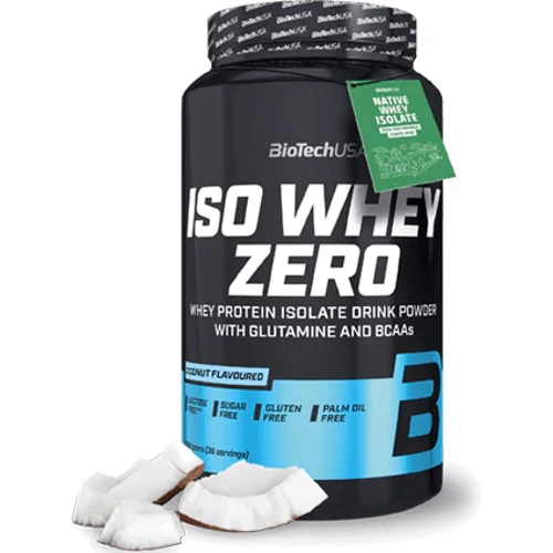 Протеин BioTechUSA Iso Whey Zero 908 g / 36 servings / Coconut: Вид Сывороточные