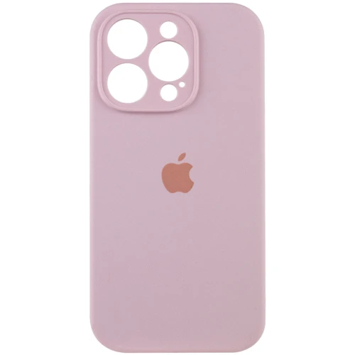 Чехол для iPhone Mobile Case Silicone Case Full Camera Protective Chalk Pink for iPhone 15 Pro Max
