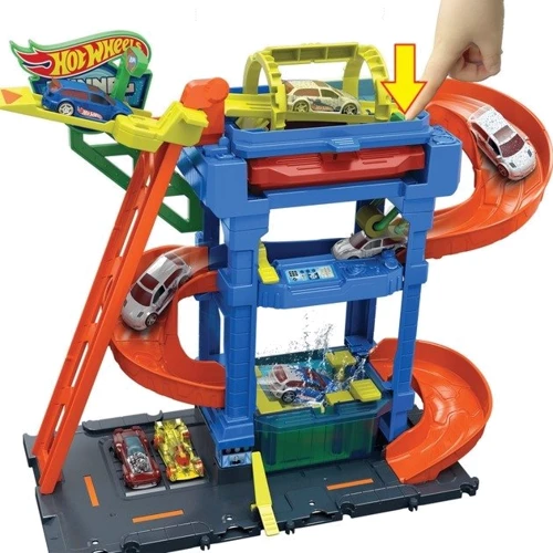 Ігровий набір Hot Wheels City Автомийка: Шалені віражі (HTN80): Виробник Hot Wheels