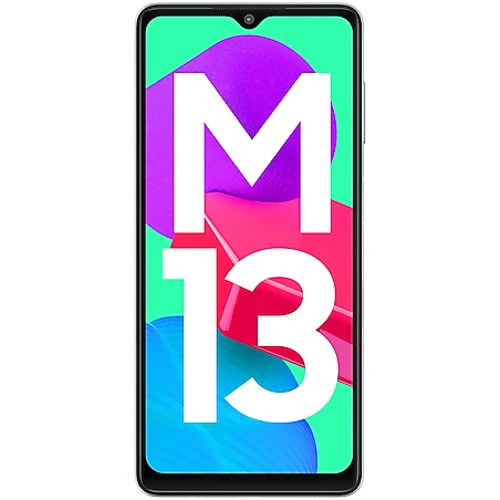 Смартфон Samsung Galaxy M13 4/64Gb Aqua Green M135: Дисплей 6.6" PLS LCD (1080x2408) / 400 ppi / Corning Gorilla Glass 5