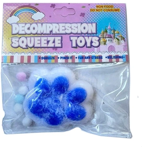 Іграшка антистрес Bambi лапка 712233 (blue)
