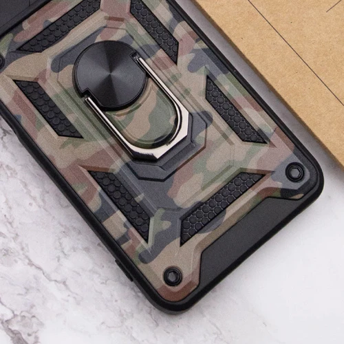 Аксессуар для смартфона Mobile Case Camshield Serge Ring Camo Army Brown for Xiaomi Redmi Note 11 (Global) / Xiaomi Redmi Note 11S: Тип накладка на заднюю часть