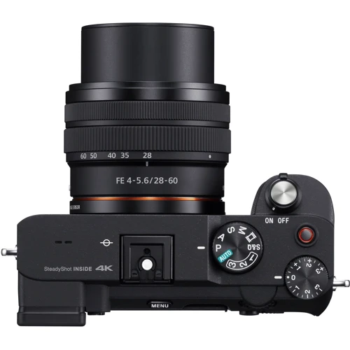 Sony Alpha a7C kit (28-60mm) Silver (ILCE7CLS.CEC): Чувствительность ISO авто, 100-25600 (расширяется ISO 50-204800)