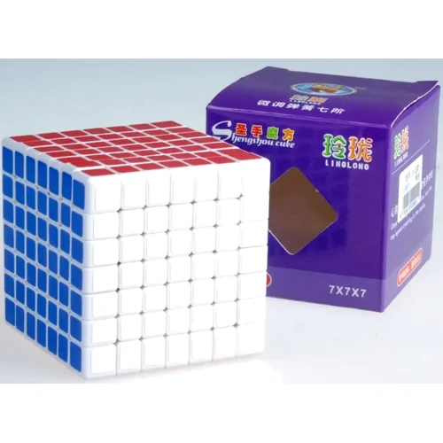 Кубик 7х7 ShengShou 7x7 70 mm White (709): Вид Кубик Рубика