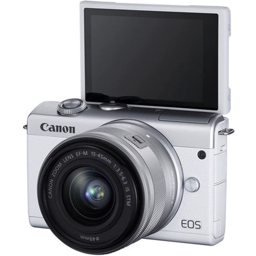 Canon EOS M200 kit (15-45mm) IS STM White: Размер матрицы 22.3x14.9 мм