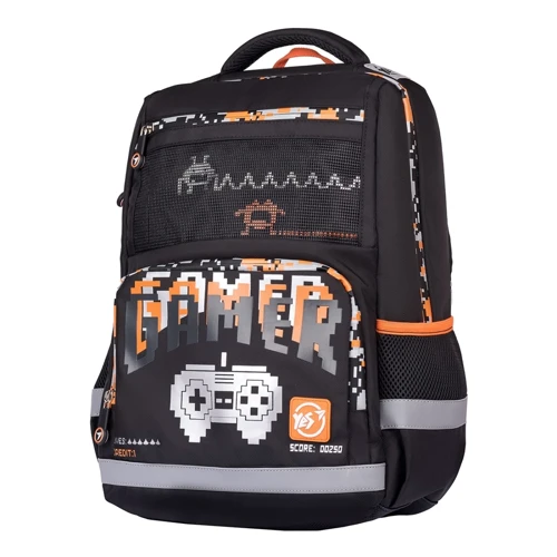 Рюкзак YES S-50 Gamer, черный (557997): Пол ребенка Для мальчиков