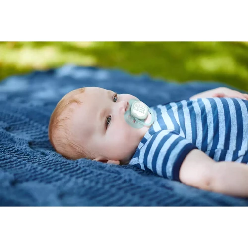 Пустышка Philips AVENT Ultra Soft для мальчиков 0-6 мес 2 шт (SCF222/01): Возраст до 6 месяцев