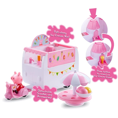 Игровые набор Peppa - Фургончик с мороженым (06297)