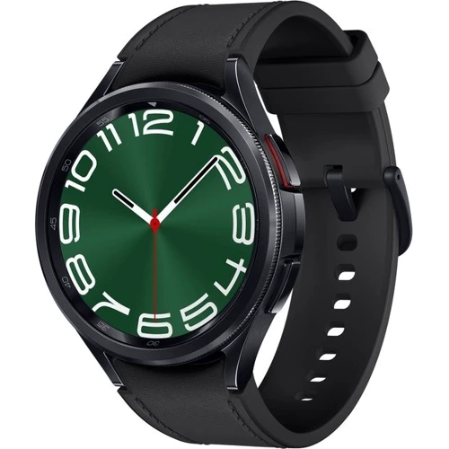 Смарт-часы Samsung Galaxy Watch 6 Classic 47mm Black with Hybrid Eco-Leather Black Band Approved Витринный образец фото 5