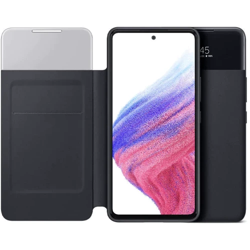 Чехол для телефонов Samsung S View Wallet Cover White (EF-EA536PWEGRU) for Samsung A536 Galaxy A53 5G: Пленка в комплекте нет