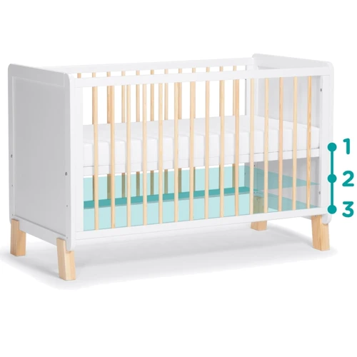 Детская кроватка Kinderkraft Nico White (KKHNICOWHT000N) фото 6