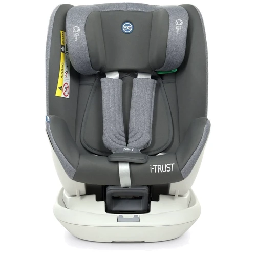 Автокресло El Camino ME 1081 i-TRUST Light Gray фото 6