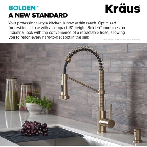 Змішувач для кухонного миття Kraus KPF-1610SFACB