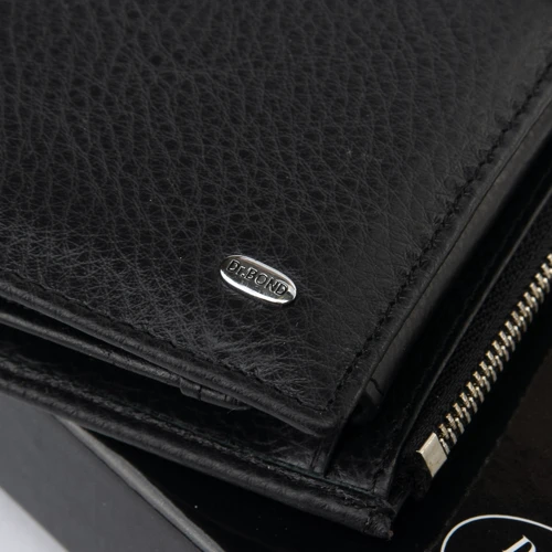 Мужской кошелек Dr. Bond черный (31329 black): Пол Мужской