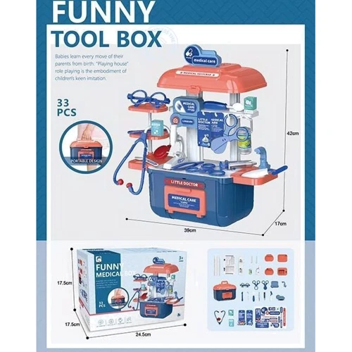 Набір лікаря Funny medical box (628 A): Виробник Noname