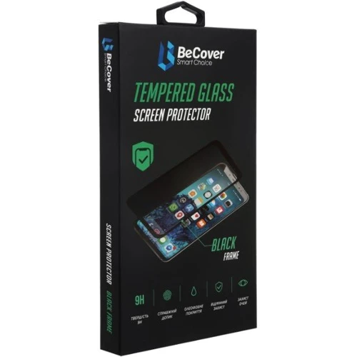 Аксесуар для смартфона BeCover Tempered Glass Black for Tecno POVA Neo 2 (LG6n) (708552): Плівка в комплекті нет