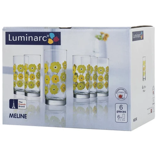 Набор стаканов Luminarc Amsterdam Meline 6х270 мл (N0773): Тип Набор стаканов
