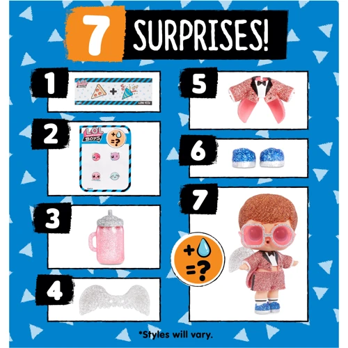 Игровой набор с куклой L.O.L SURPRISE! S6 W2 - МАЛЬЧИКИ (в ассорт., в дисплее) фото 11