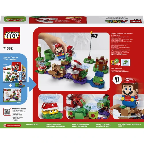LEGO Super Mario Головоломка с растением-пираньей. Дополнительный уровень (71382): Серия Super Mario