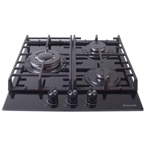 Варочная поверхность Perfelli HGG 41627 BL: Рабочая поверхность стекло (закаленное)