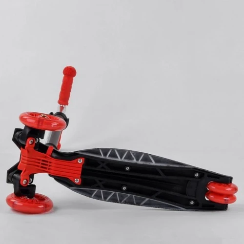 Самокат Best Scooter Maxi черно-красный (779-1524): Материал колес полиуретан