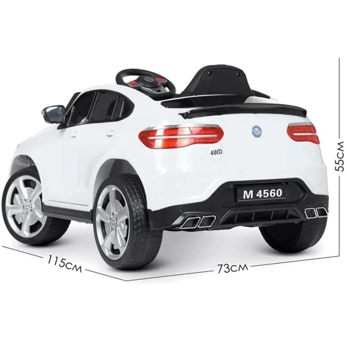 Детский электромобиль Bambi Racer Mercedes AMG M белый (M 4560EBLR-1) фото 10