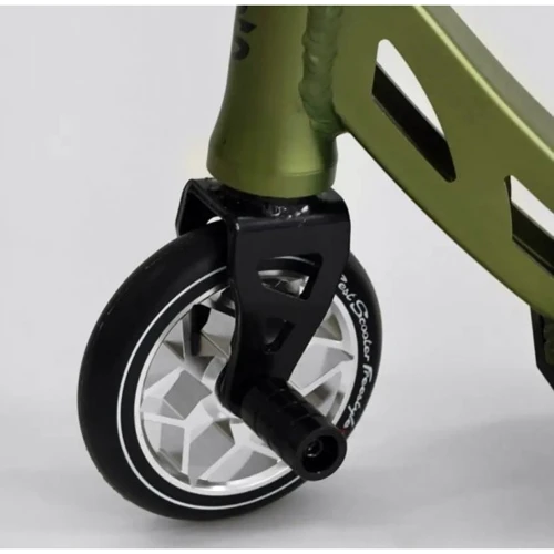 Самокат трюковый Best Scooter зеленый (N-56307): Тип колес литые