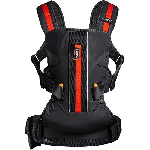 Рюкзак-кенгуру BabyBjorn Baby Carrier One Outdoors Black (94068)