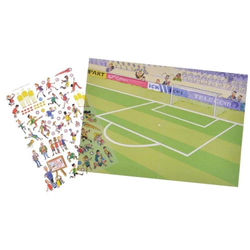 Перекладні наклейки Scribble Down Футбол, А5