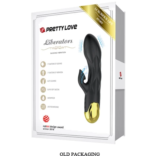 Вибратор Pretty Love Royal Pleasure Sucking Black