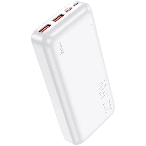 Внешний аккумулятор Hoco Power Bank 20000mAh J101A Astute 22.5W White: Встроенный кабель нет
