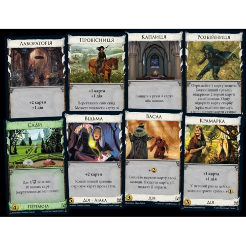 Настільна гра White Games / Feelindigo Домініон. Друга редакція (Dominion 2nd Edition) (укр.): Тип Детские