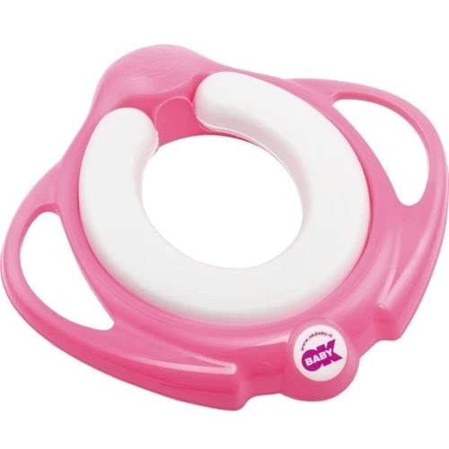 Детское сидение на унитаз Ok Baby PINGUO SOFT, малиновый (38256630)